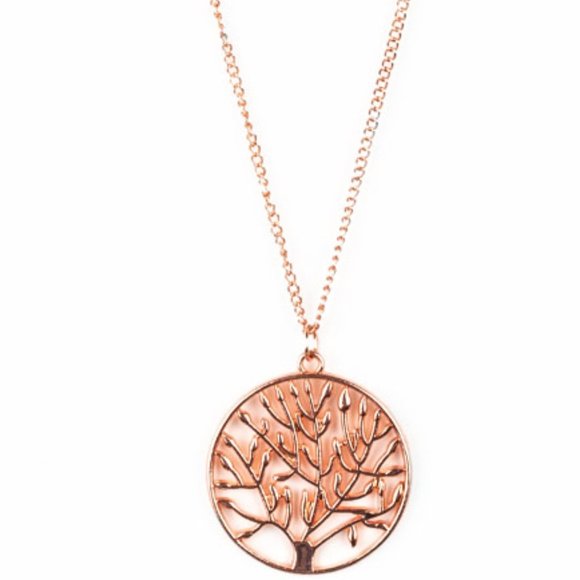 Save the Trees Copper Necklace - Picture 2 of 3